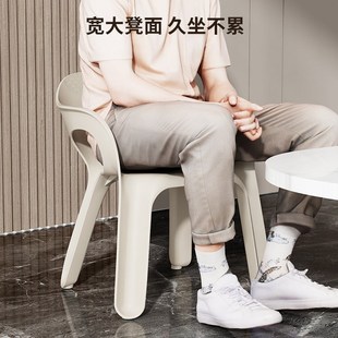 塑料加厚换鞋凳靠背椅简约家居可重叠收纳板凳沙发茶几穿鞋凳矮凳