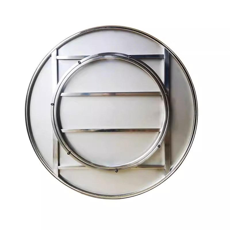 精品不锈钢圆形转盘配件家用加厚加固新款直发餐桌子用带转轴