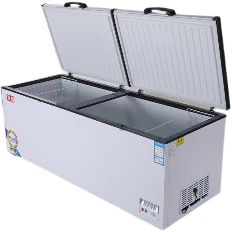冰柜1188升商用大容量速冻冷藏大冰柜卧式N冷冻柜鲜肉柜铜管冷鲜