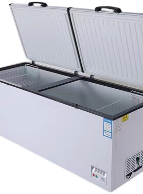 冰柜1188升商用大容量速冻冷藏大冰柜卧式N冷冻柜鲜肉柜铜管冷鲜