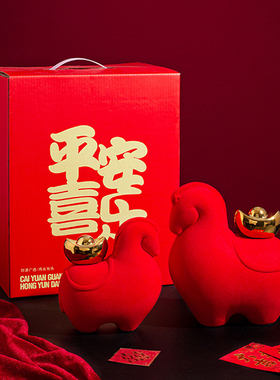 2026新年礼物马上有钱摆件