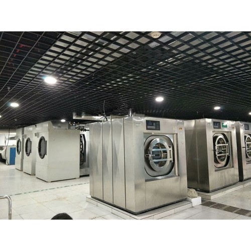 大型服装水洗广州100kg工业全自动滚筒洗衣机美涤养老院旅店商用