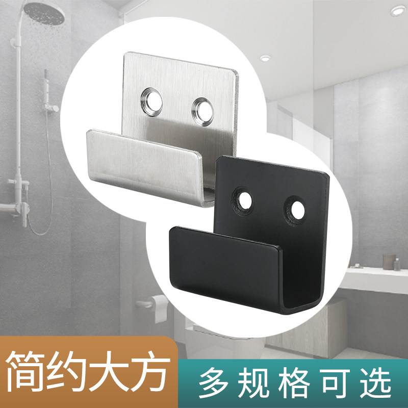 瓷砖挂码不锈钢挂件固定展厅样板地砖墙砖陈列展示配件挂钩托勾