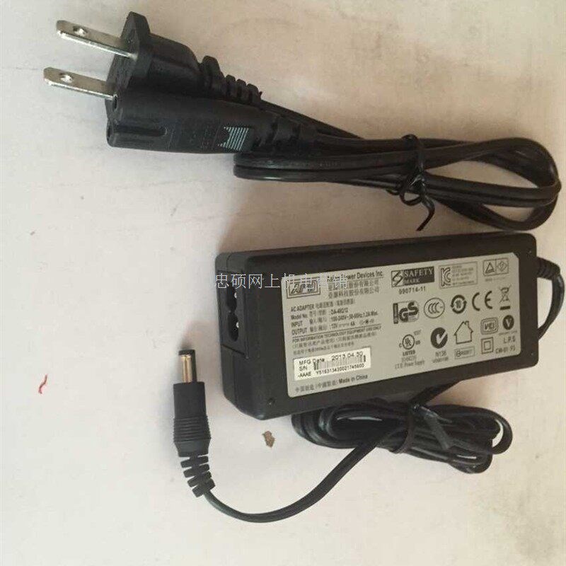 适用适用亚源电源适配器DA-48Q12 12V4A 5.0XP2.1 八字座电源线