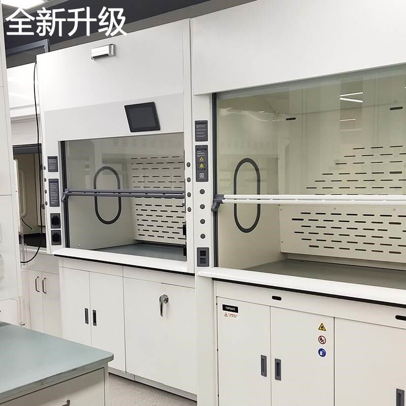新款实验落地排风室通风柜全钢柜桌上型通风橱步入式抽风柜新品