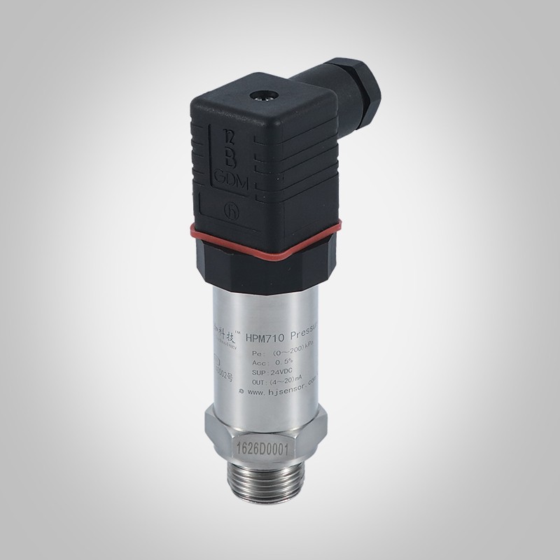 高温平膜型压力变送器防堵塞胶体流体气体压力传感器4~20mA/RS485
