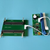 内存SPD烧录器桌面型电脑笔记本DDR3 DDR4程序设计器更改内存频率