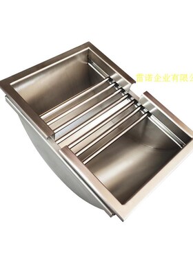 银行医院柜台不锈钢钱槽 售票窗口通道槽取款槽收银槽 定制 厂家