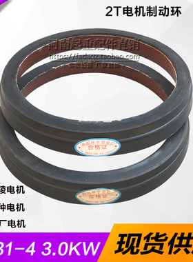 南京电机制动环刹车 ZD31-4 3.0/4.5KW主起升电机刹车皮 丹阳环