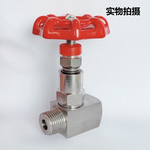 不锈钢内外丝螺纹压力表截止阀J21W 1.5针型阀压力表阀 160PM20