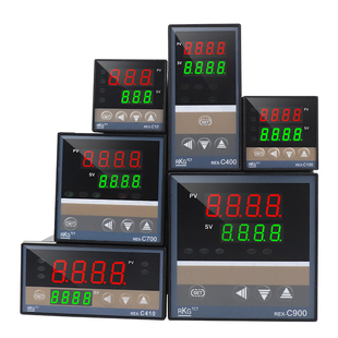REX C400 C700 C900智能温度控制器温控仪数显温控器 C100REX