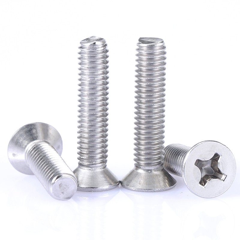 M5M6平头十字螺丝钉304不锈钢沉头螺丝螺钉*30x35x40x45x50x55x60,包装,包装袋,淘宝优惠券,粉丝福利购,淘宝优惠卷