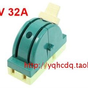 双向闸刀开关HK1A-2P/32A 32A双投刀开关 两极闸刀开关