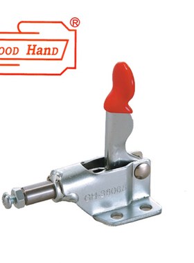 台湾嘉手镀锌快速夹具CH肘夹快夹GH-36006小型推紧夹工装检具夹钳