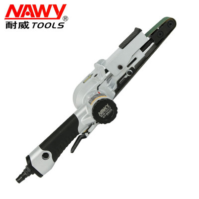 台湾耐威1厘米NY-8503气动砂带机2厘米NY-8505P 20mm*520mm环带机