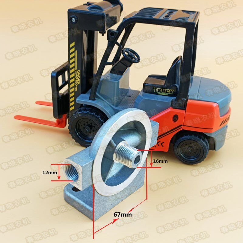 叉车新柴490柴滤座新柴国三国二云内发动机4D27G31柴油滤清器底座