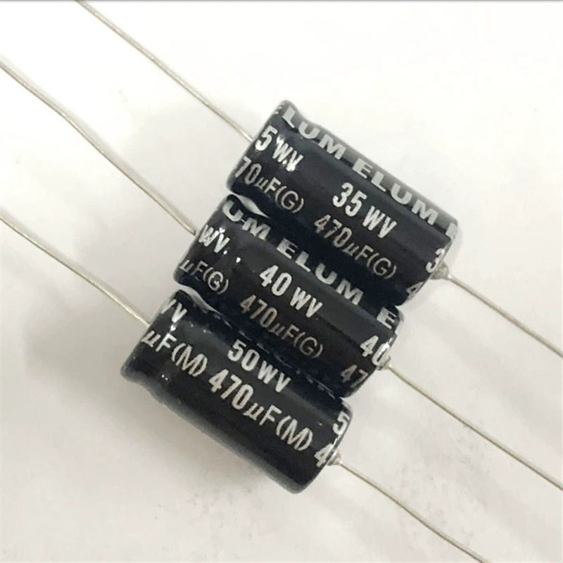 40V470UF 470UF35V/50V原装ELUM 胆机音频 轴向卧式电解电容10X20