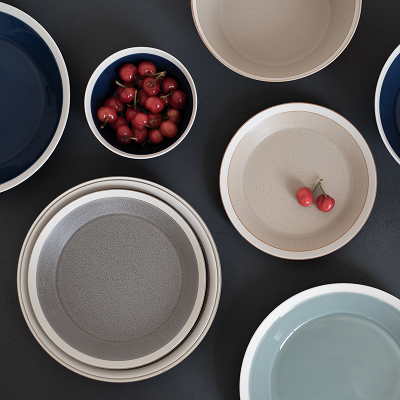 日本进口yumiko iihoshi dishes陶瓷平盘菜盘甜品沙拉牛排西餐盘