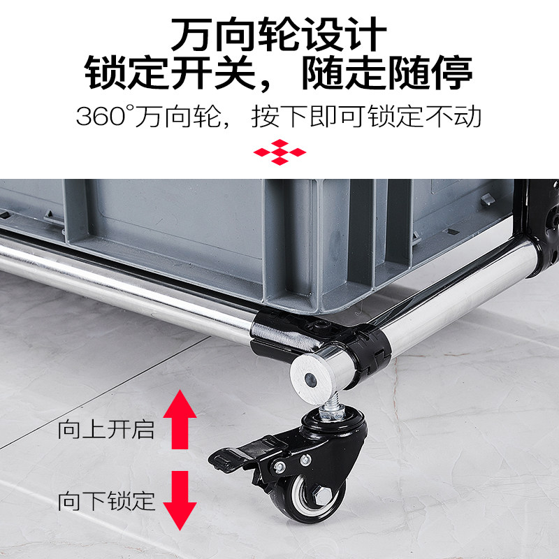 不锈钢可移动拖把挂架放扫把墩布置物架子落地式清洁X工具收纳整