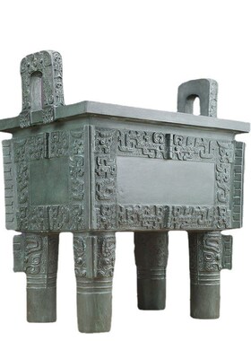 鼎摆件青铜鼎纯铜司母戊鼎龙鼎酒店大G厅装饰公司乔迁店铺开业礼