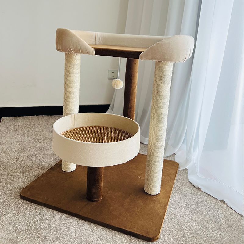 网红大床猫爬架猫窝猫树一体猫y架肥猫布偶缅因猫攀爬小户型省空
