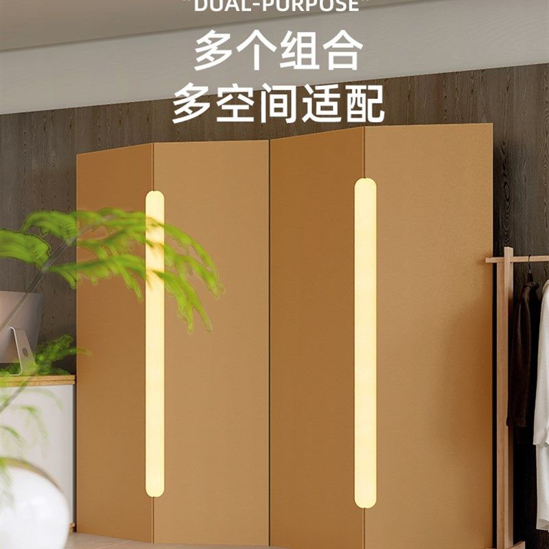 陈翔屏风办公室h隔断假墙房间隔断客人餐厅隔断酒店可移动发光挡