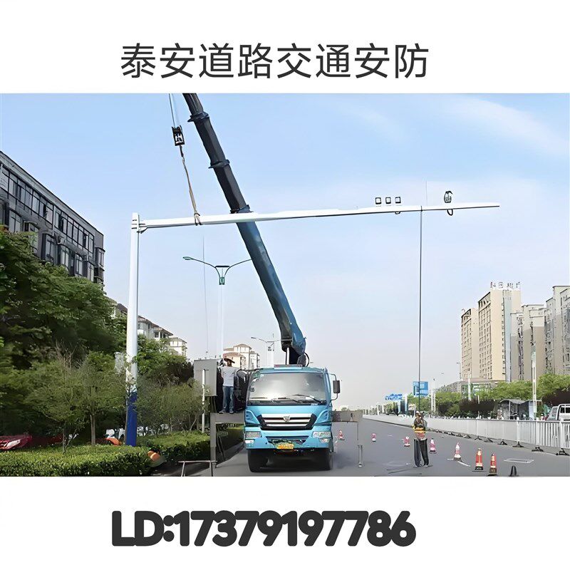 道路八角杆监控立杆3米4米交通标志杆J标志牌道路八角杆红绿灯杆