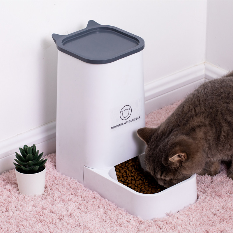 猫狗宠物自动续水大容量喂水器喂食器猫水盆猫碗猫饭盆自动无需电