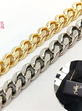 包包链条配件单买纯铜中小包斜挎链条包链不掉色包带金属链子