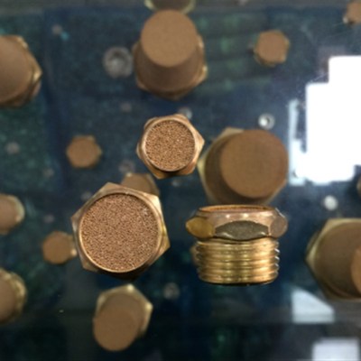 气动平头消声器接头BSLM M5 1分2分3分4分6分1寸全规格