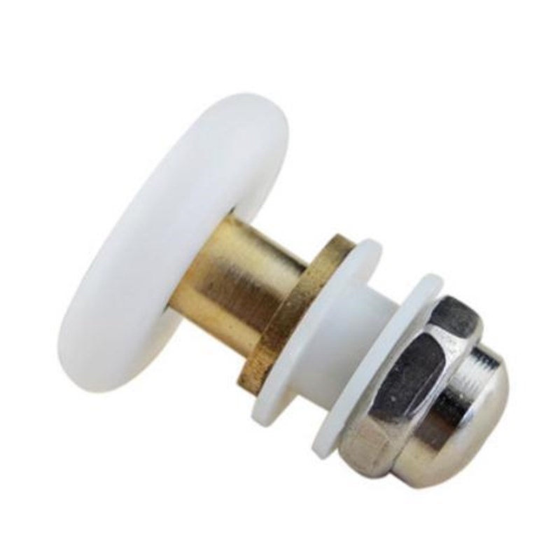 冲淋浴房浴室偏心轮铜芯平移推拉玻璃门防锈防水19 25 27mm