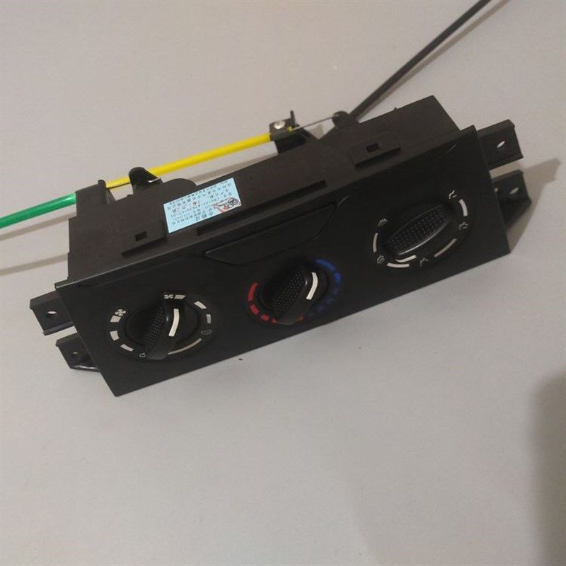 五菱之光V 空调机构 AC开关 冷暖风切换面板 风量大小控制旋钮