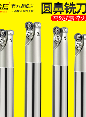 EMR25刀杆R5圆鼻铣刀杆20立铣30圆形16数控R4牛鼻飞刀杆抗震加长