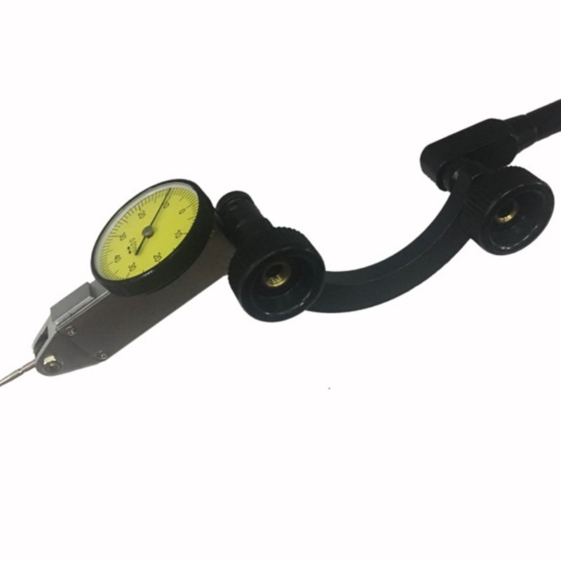 表座支撑杆夹头万向表杆夹头装置百分表半圆量表杠杆表调心支架