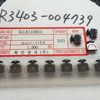 原装韩国SLLB110B10 拨轮开关 3脚大拨轮开关 按键转换 MP3/4开关