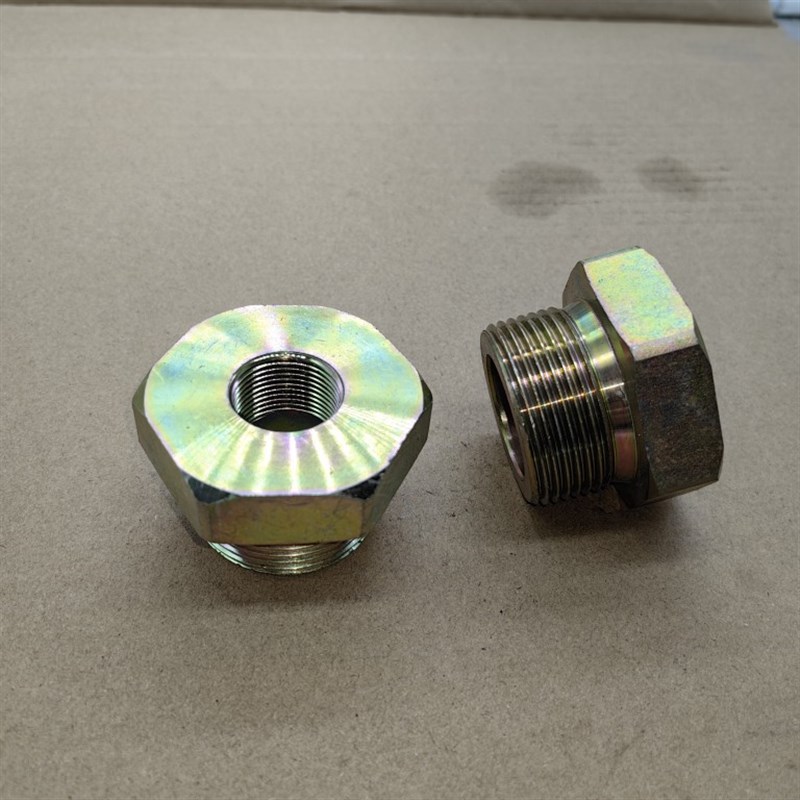 补芯外丝G1-1/4组转内丝M1822*1.527*233*2铁接头1218