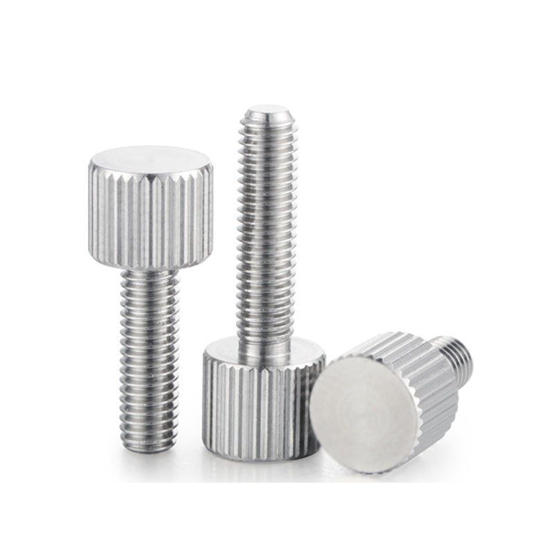 圆形滚花手拧旋钮螺丝NOBA3/4/5/6/8/10-6/10/16/20/25/30/40