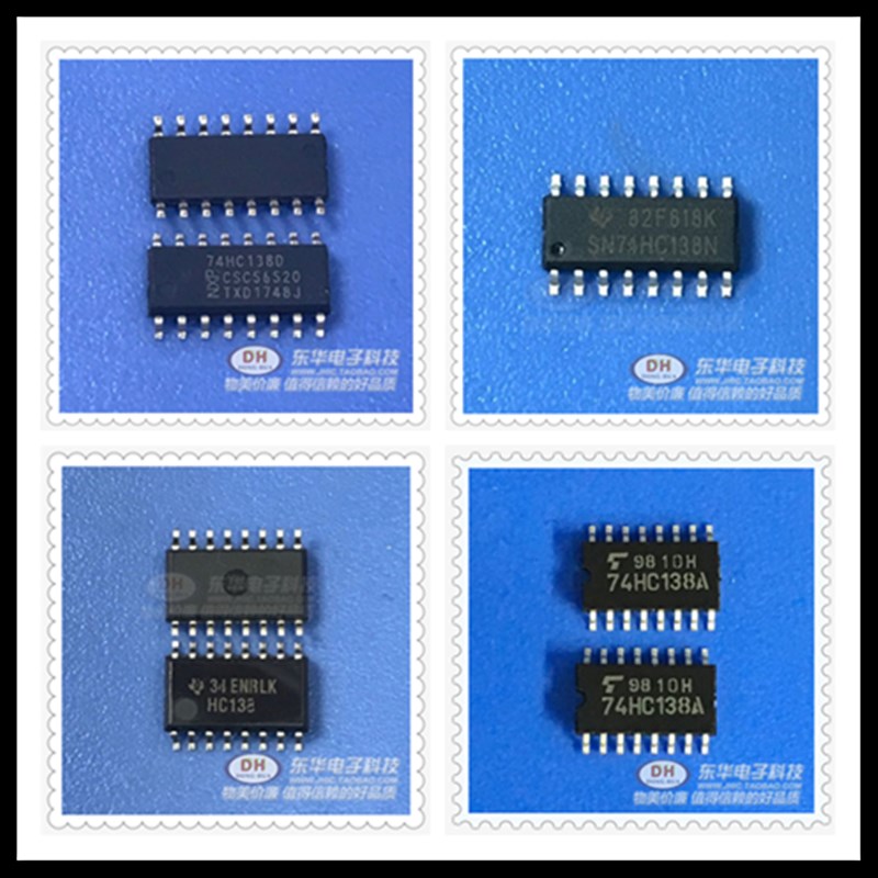 74HC138DR  SN74HC138NSR TC74HC138A原装三八译码器/解码器SOP16