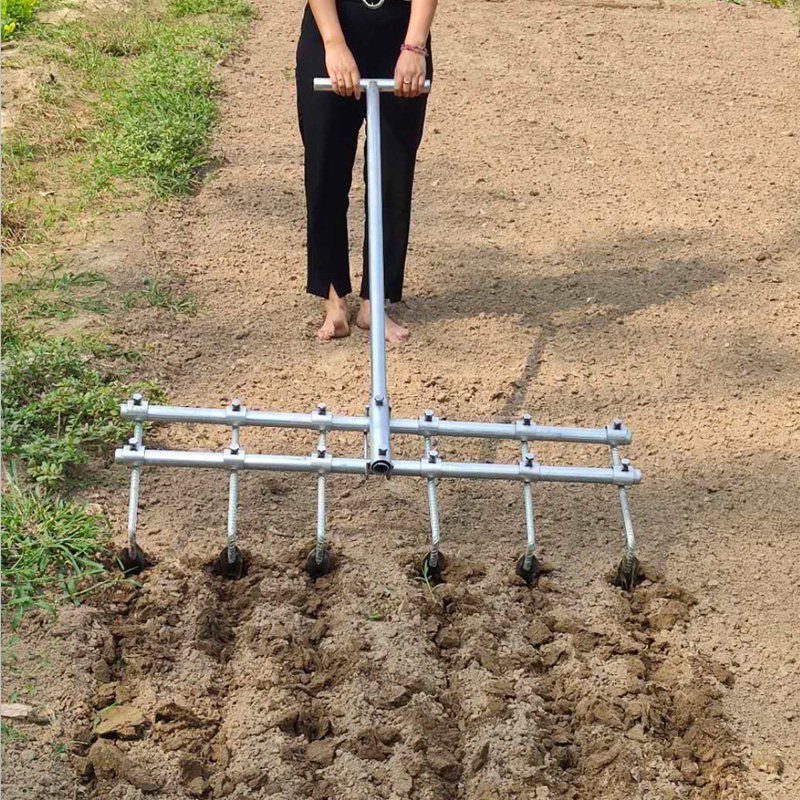 大蒜拉沟器农用工具蔬菜种植开沟C神器人工开沟机松土铁靶子翻犁