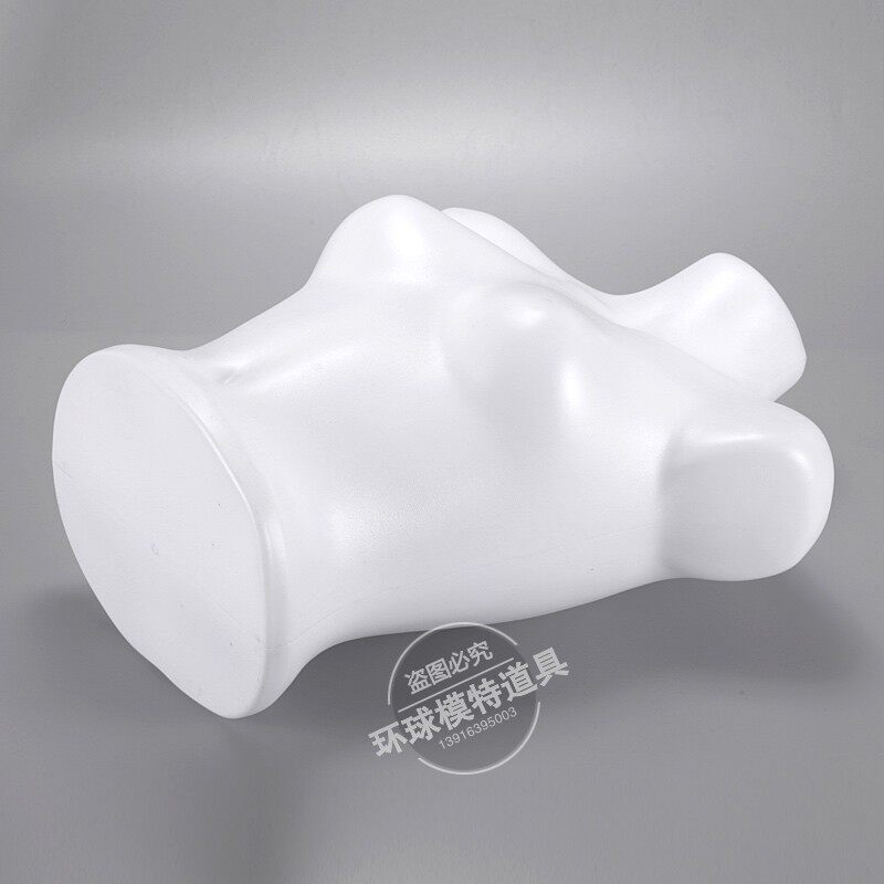 上半身模特道具内衣文胸橱窗模特F架展示灯光模特平肩胸模灯模