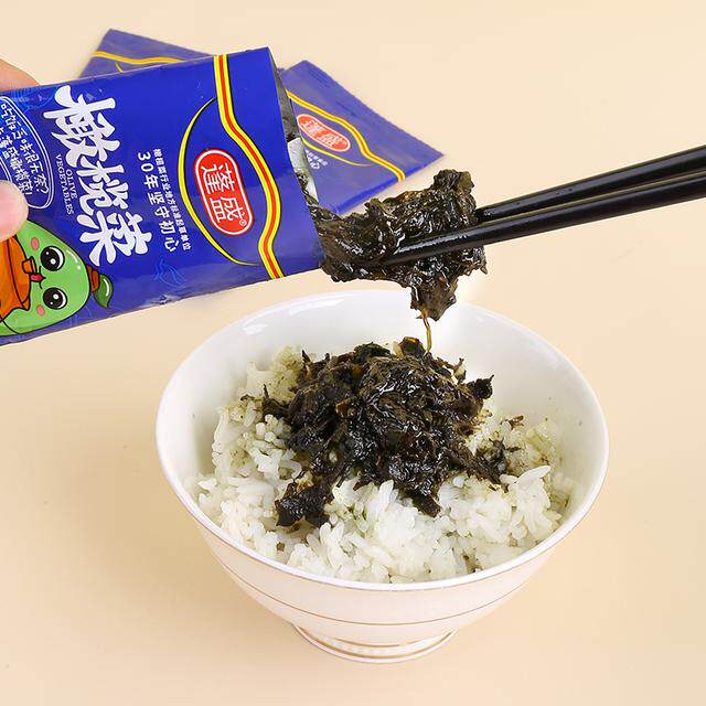 蓬盛《阿嬷同款》下饭菜橄榄菜酱菜芥菜新鲜袋装30g*10正宗潮汕特