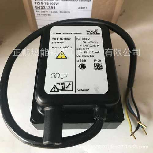 KROM-SCHRODER/火焰点火变压器TZI5-15_100W  84331381现货优惠