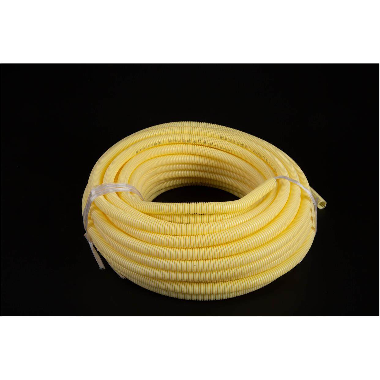 阻燃电工20PVC16/穿线/绝缘32套管包邮/电线黄色波纹管塑料软管25