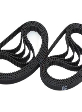 2GT 橡胶同步带 同步轮带 254/256/258/260/262/264mm 可定制宽度