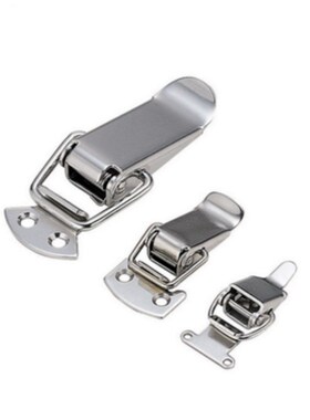 304不锈钢弹簧卡搭扣完全替代PKWS1 2 3 4 PKBSA卡扣小号搭扣箱扣