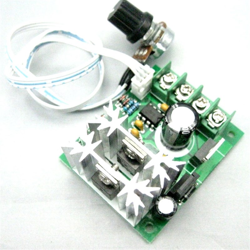 直流电机调速器 泵 6V12V24V30V PWM无极调速开关 大功率驱动板