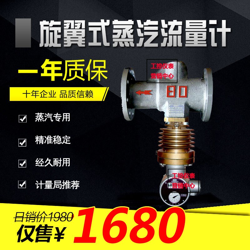 分流旋翼式蒸汽流量计 LFX-DN50/25/80旋翼式蒸汽计量表流量计厂