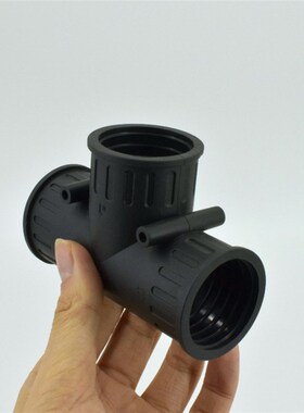橡胶T型塑料波纹管三通接头穿线软管接头AD15.8 18.5 21.2 34.5