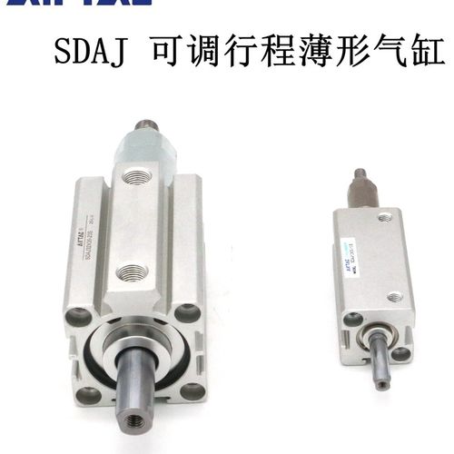 亚德客AIRTAC可调薄型气缸 SDAJ80X50-20 SDAJ80X50-20SB