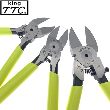 原装进口日本TTC水口钳PN-150 125进口塑料平面斜口剪钳 斜嘴钳
